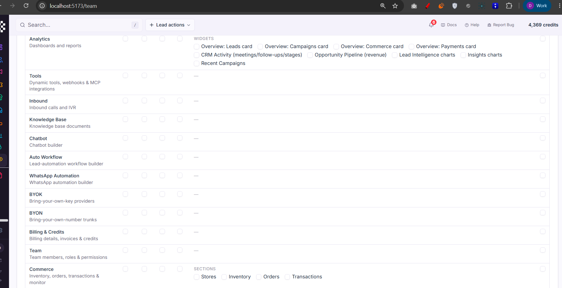 Account — Team detail 2