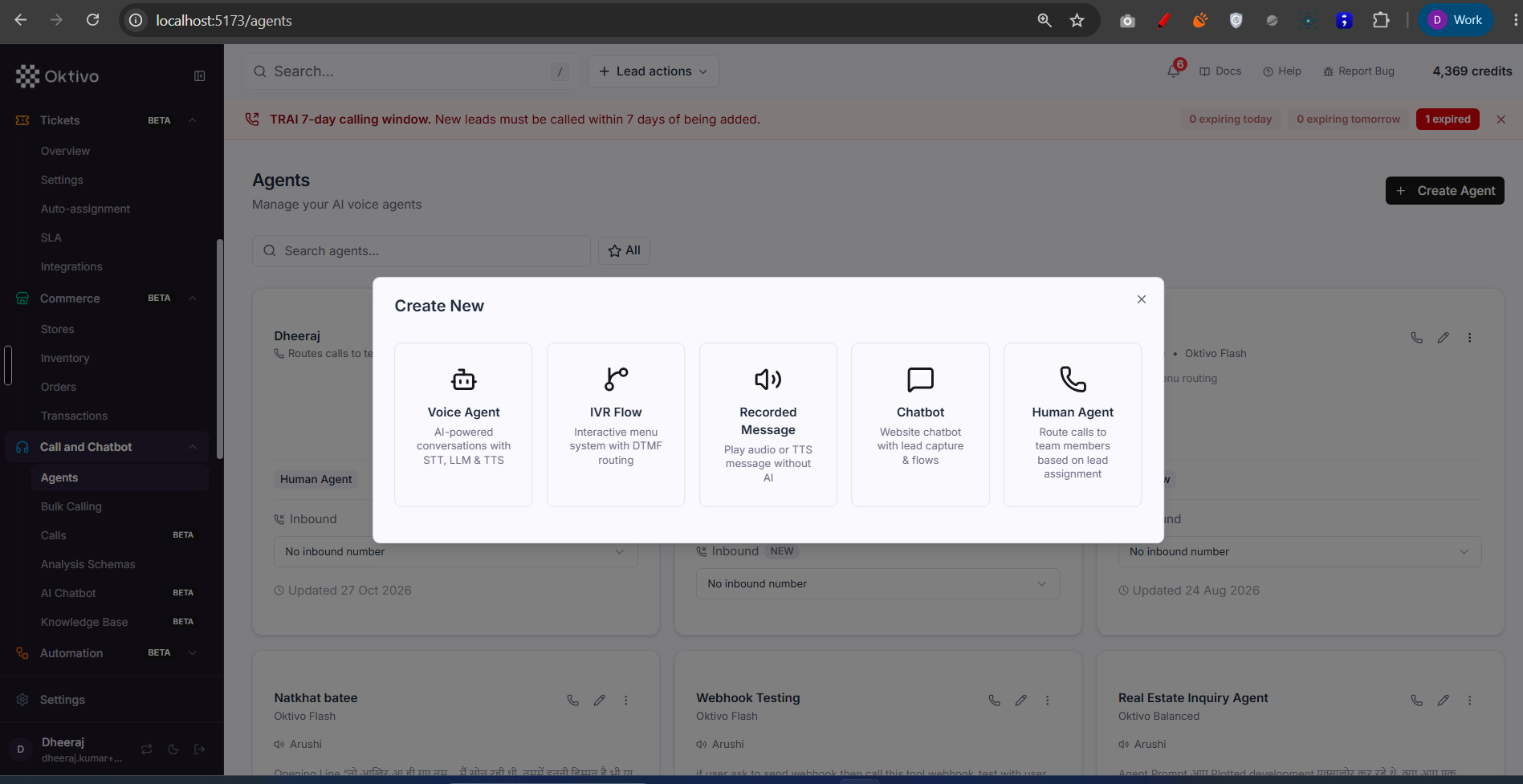 Agents — AI/web agent config
